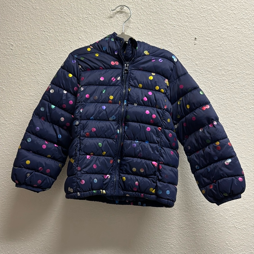 Gap Toddler Puffer Polka Dot Jacket